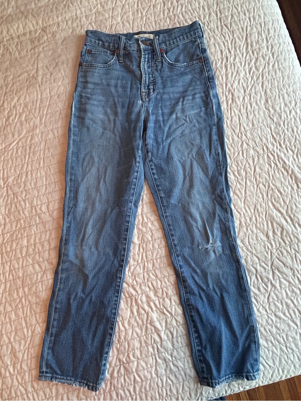 Madewell Classic High-Rise Women's Blue Jeans